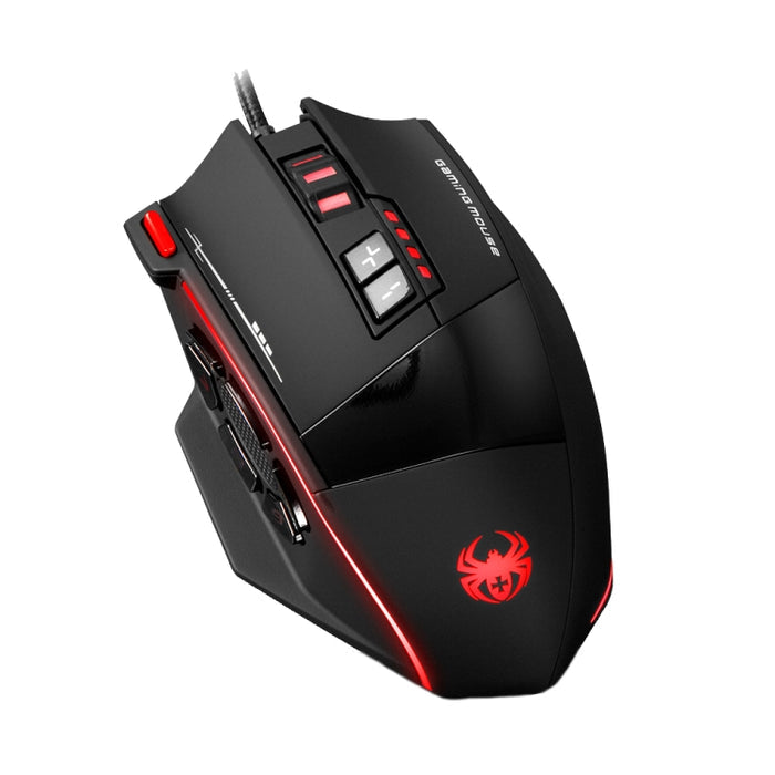 ZELOTES C19 Ergonomic Wired Mouse for Programming - 12-Key Design