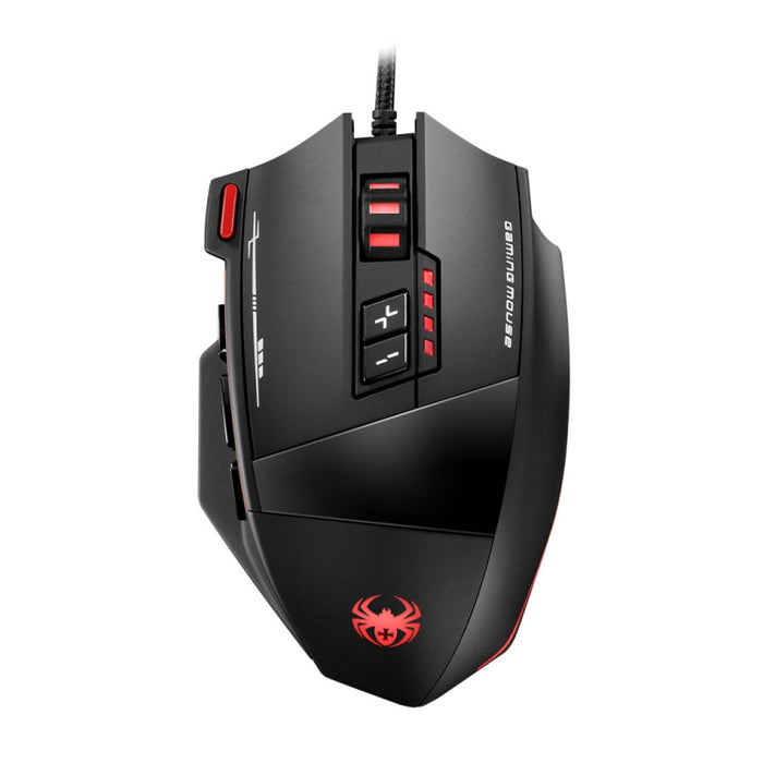 ZELOTES C19 Ergonomic Wired Mouse for Programming - 12-Key Design
