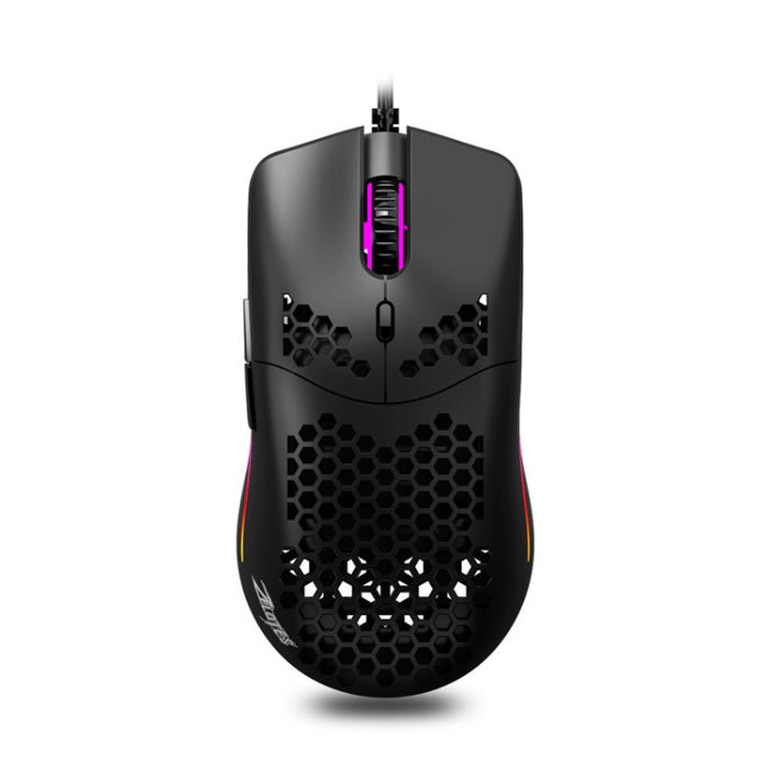 ZELOTES C7 RGB Mouse - Wired Gaming Mouse with 7 Buttons and Hollow Design