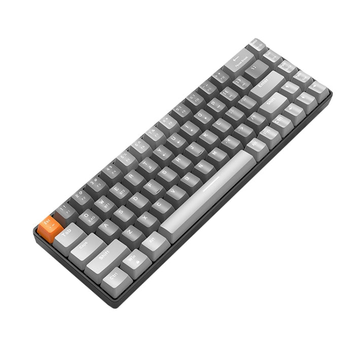 ZIYOU LANG K68 Mechanical Keyboard - 68 Keys Bluetooth Wireless Dual Model Ergonomic Design