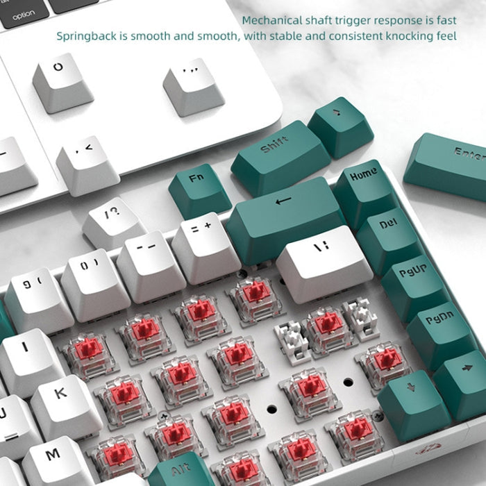 ZIYOU LANG T8 Gaming Keyboard - 68 Keys RGB Mechanical with Optimal Cable Length
