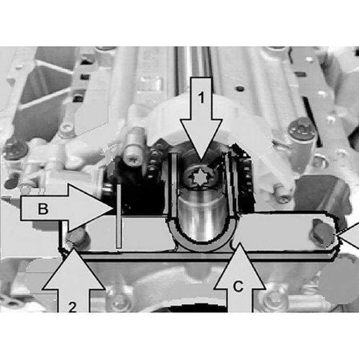 ZK-012 BMW M20 Balance Shaft Tool Kit for 320i N20 N26 Oil Pump Alignment