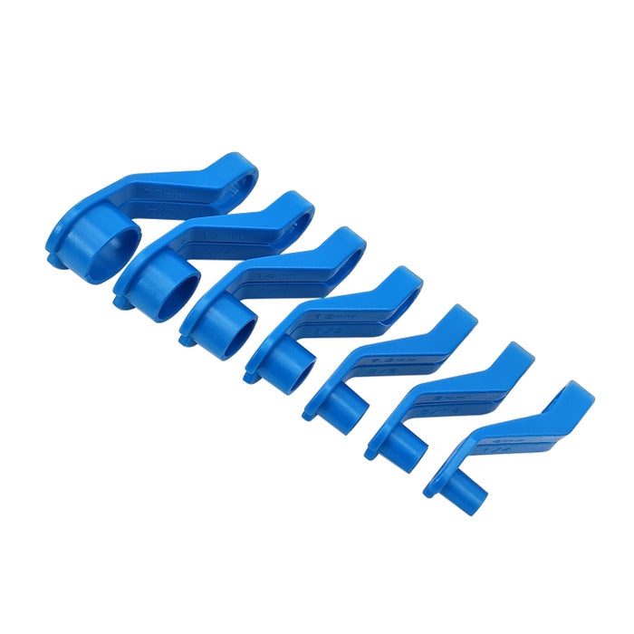ZK-078 7 in 1 Car Fuel Line Tool Set - Angled Disconnect Tool Set